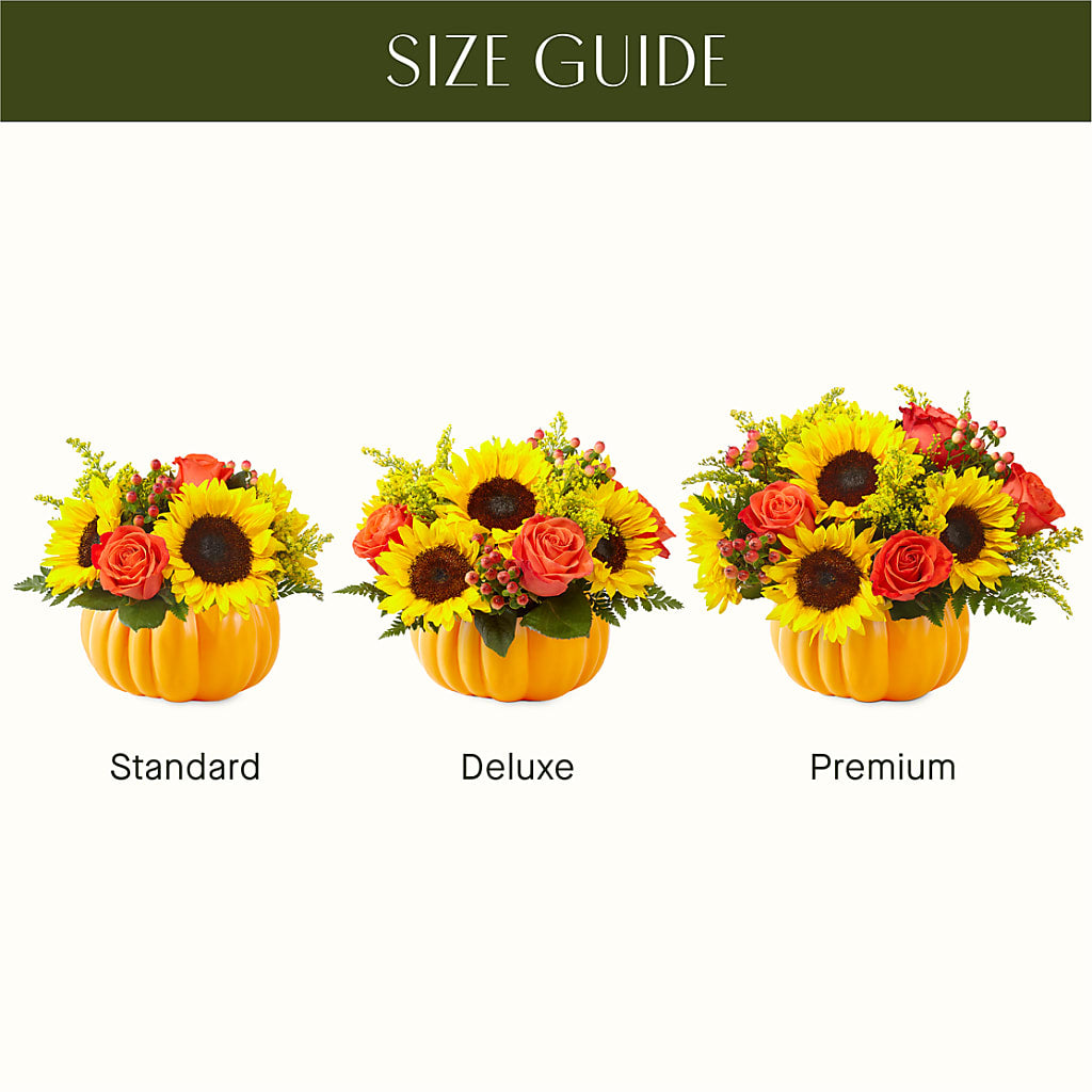Pick of the Patch Pumpkin Bouquet – Flower Cafe, Hartford WI