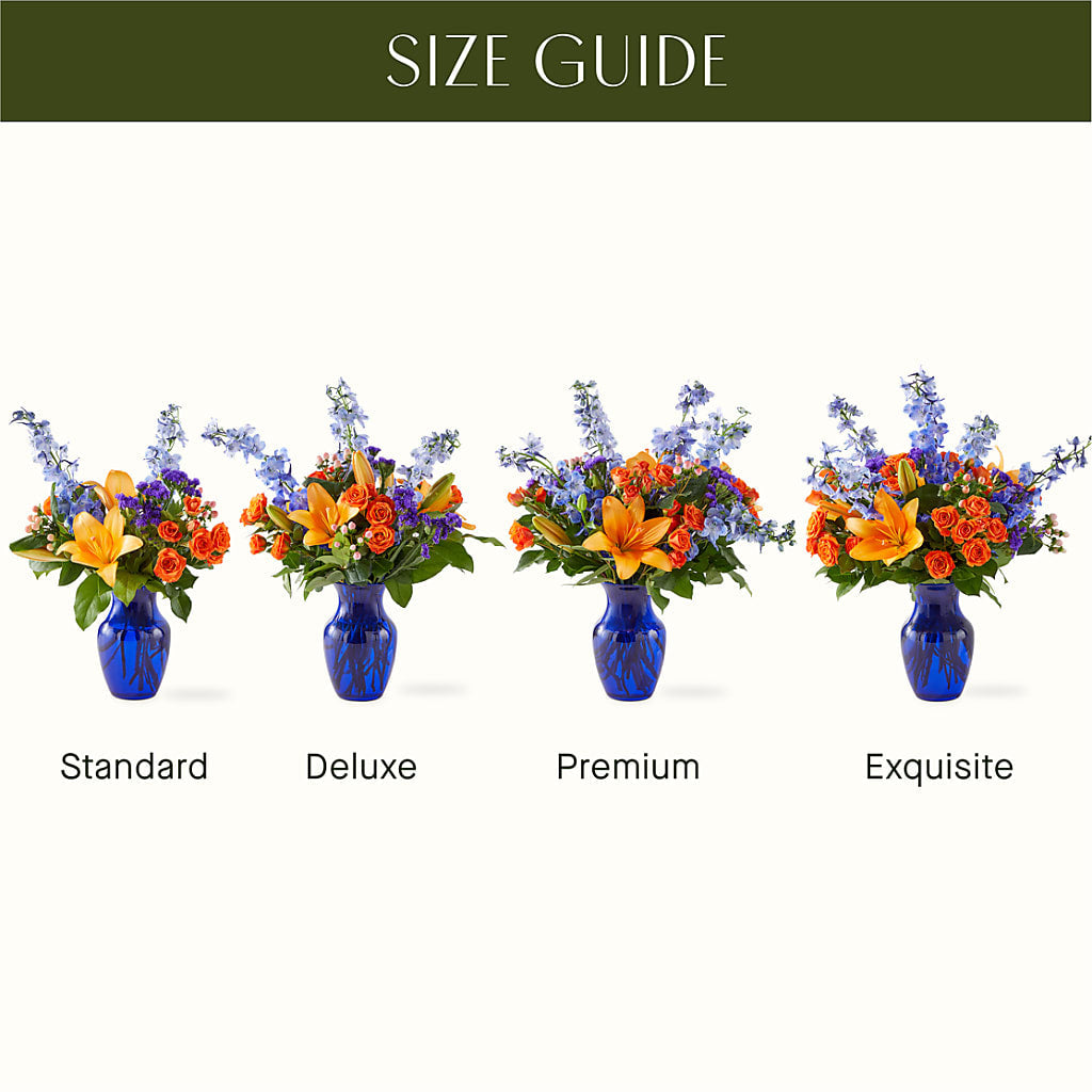 Radiant Citrus Bouquet – Flower Cafe, Hartford WI