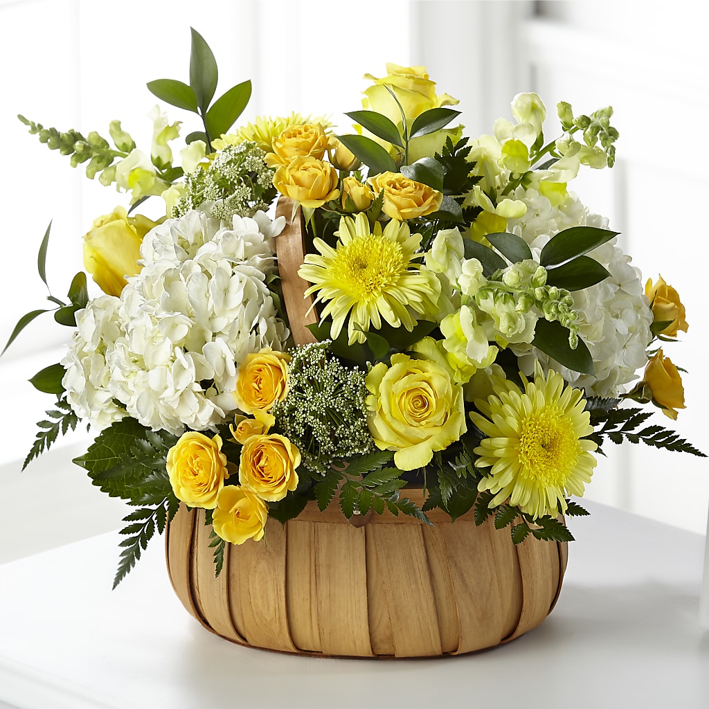 Rustic Remembrance Basket – Flower Cafe, Hartford WI