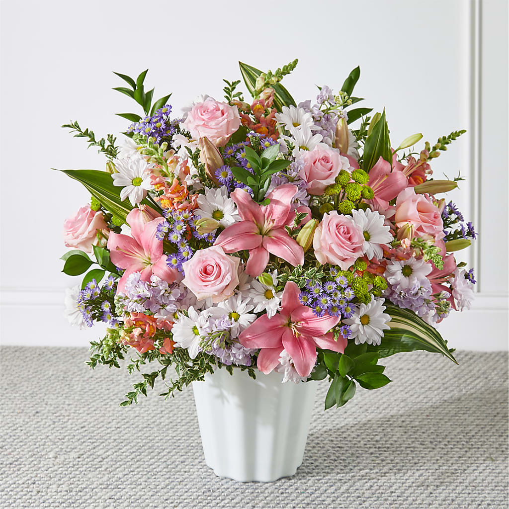 Abundant Compassion Floor Basket – Flower Cafe, Hartford WI