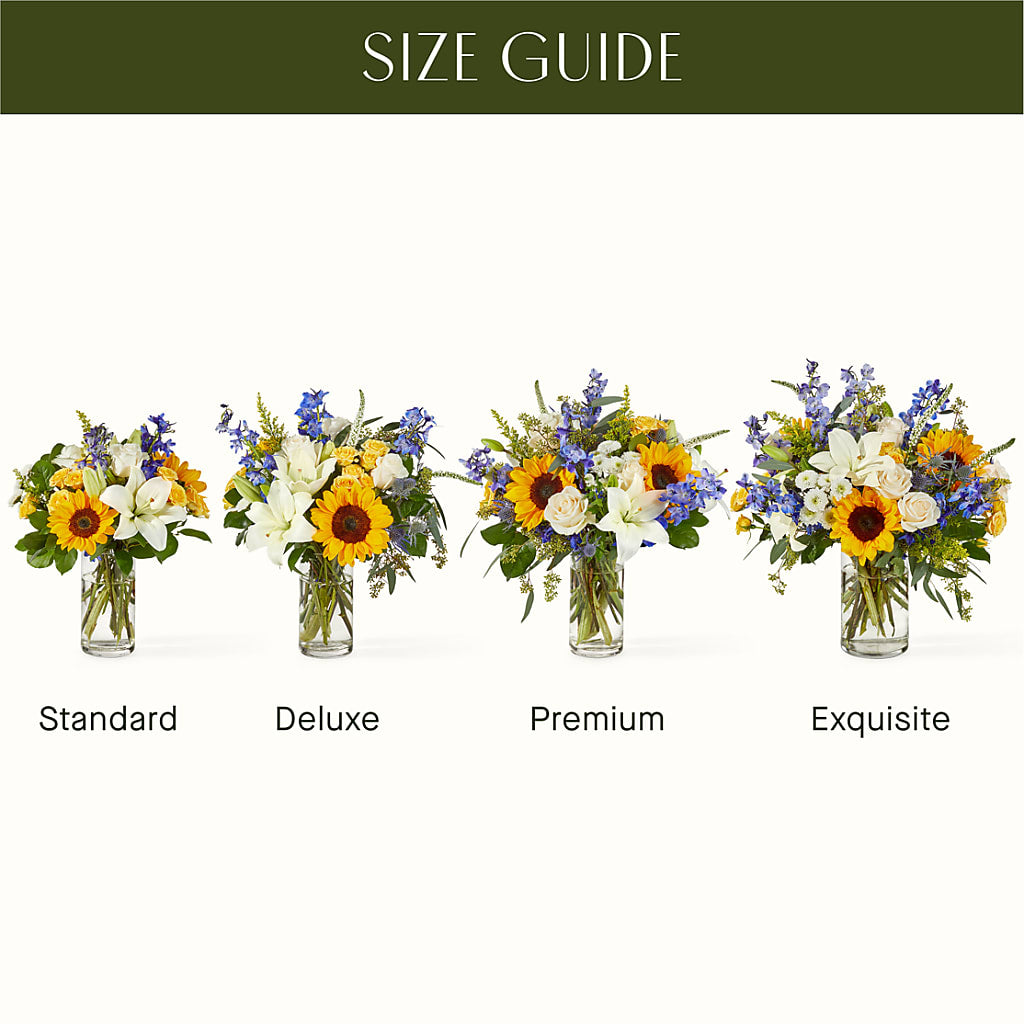 Wonderfully Sunny Bouquet – Flower Cafe, Hartford WI