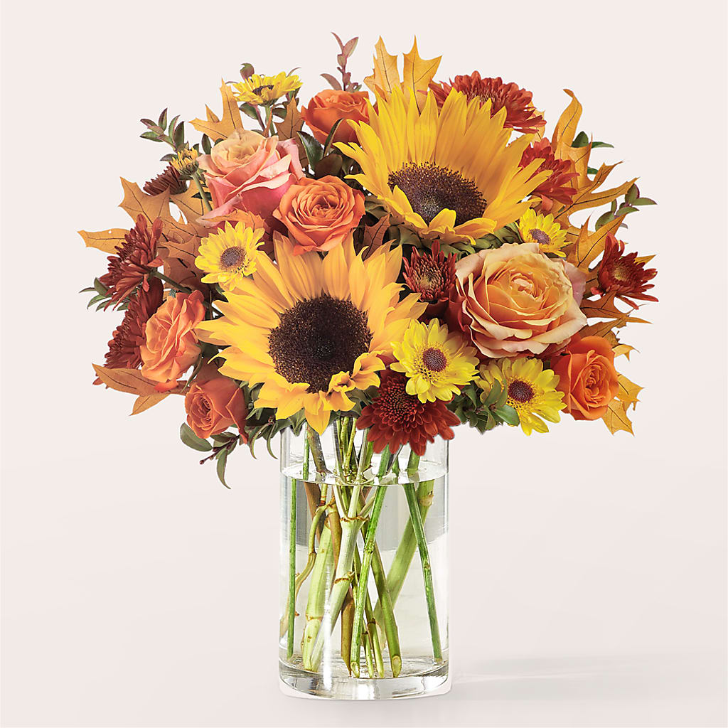 Fluttering Foliage Bouquet – Flower Cafe, Hartford WI