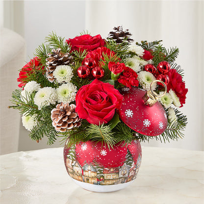 Christmas Carols Ornament –  Flower Cafe, Hartford WI