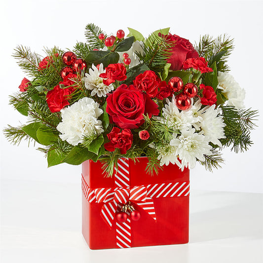 Presents Under the Tree Bouquet –  Flower Cafe, Hartford WI
