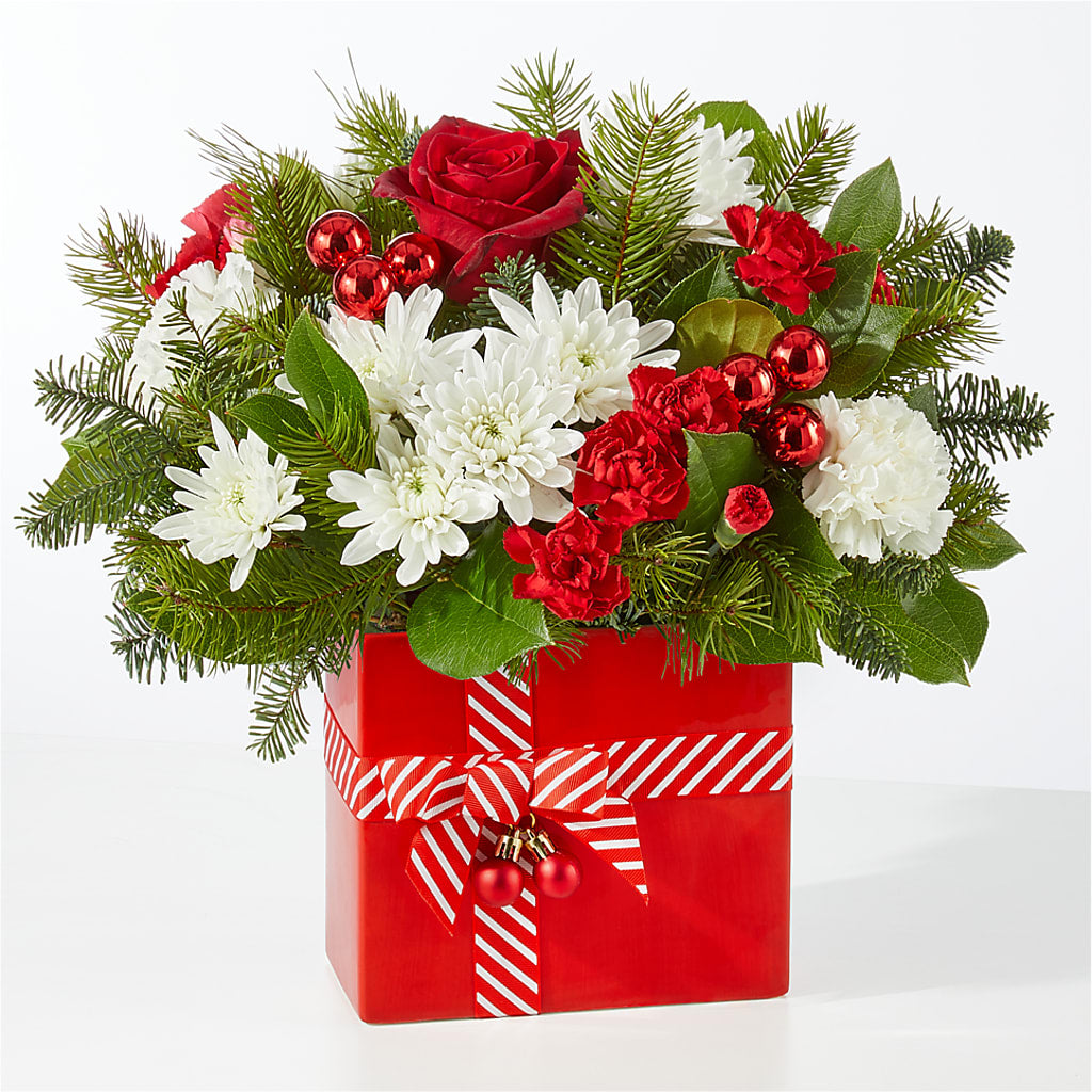 Presents Under the Tree Bouquet –  Flower Cafe, Hartford WI