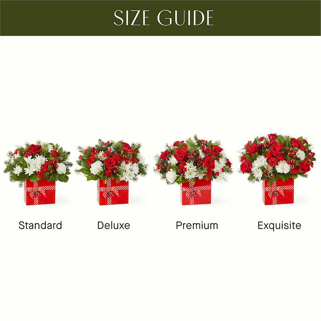 Presents Under the Tree Bouquet –  Flower Cafe, Hartford WI