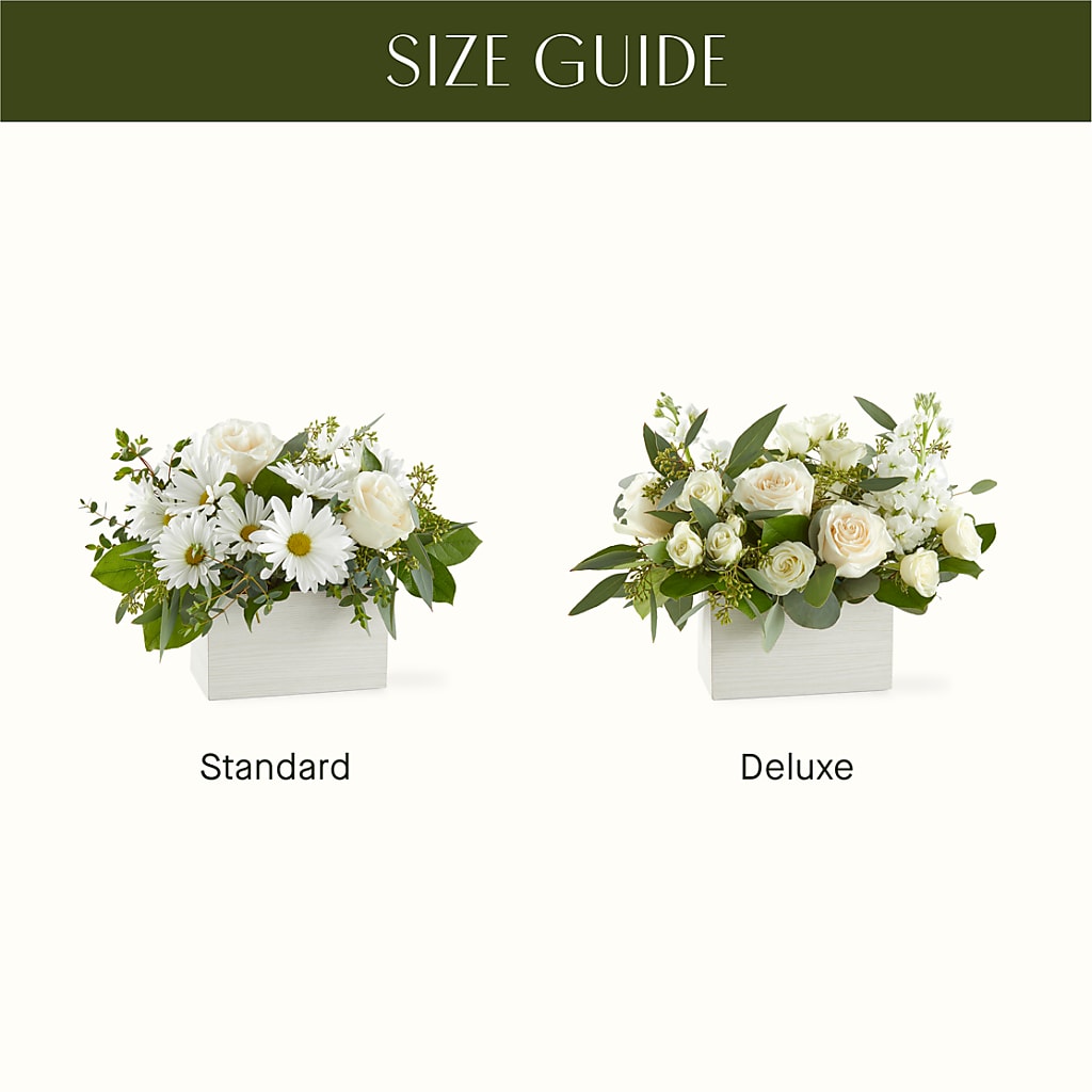 Fresh Linen Box Bouquet –  Flower Cafe, Hartford WI