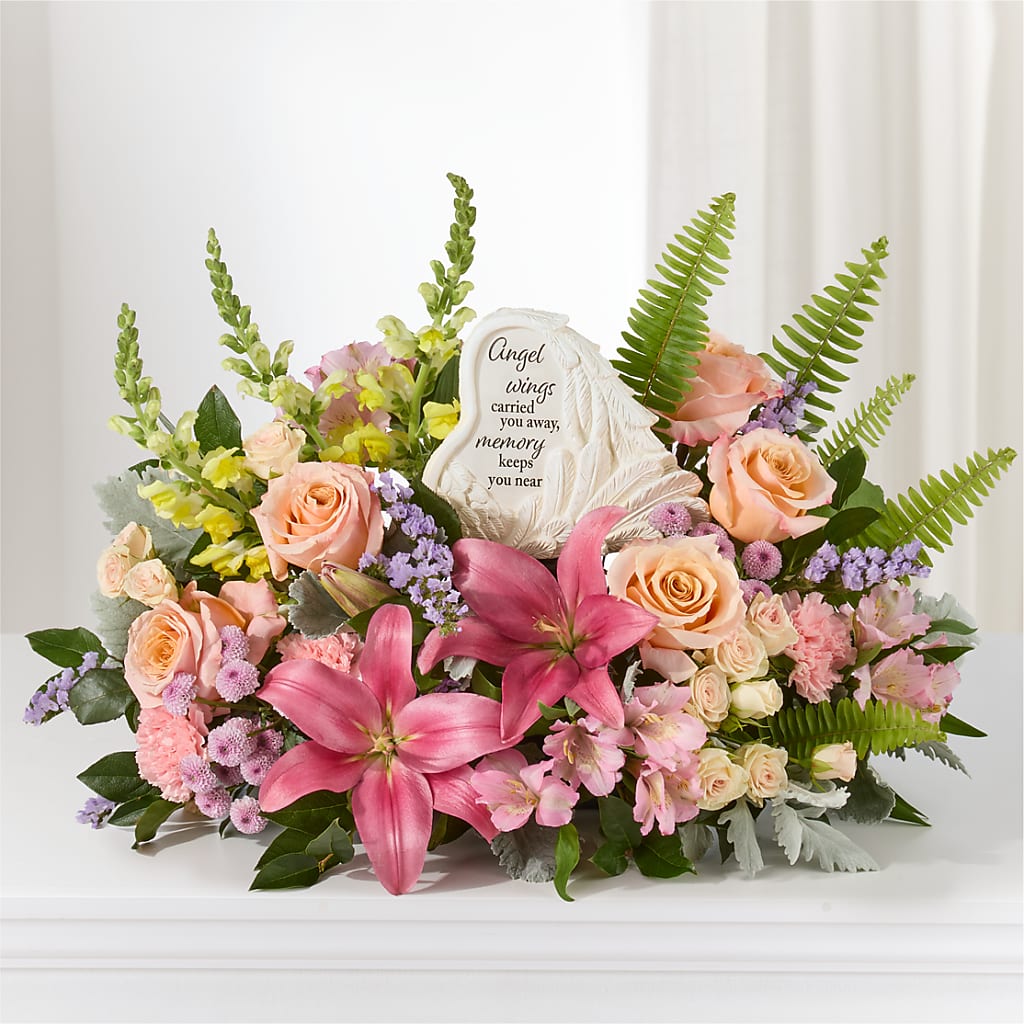 Gentle Light Arrangement –  Flower Cafe, Hartford WI