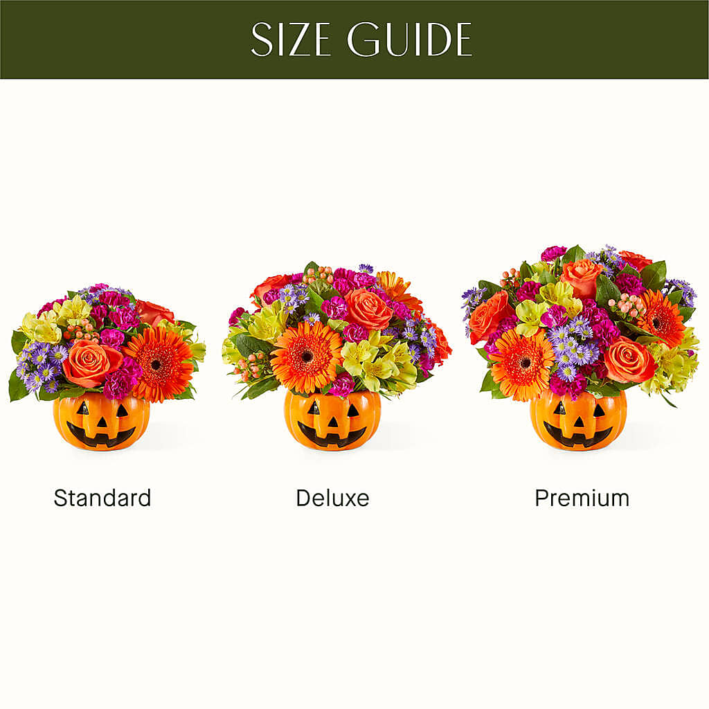 Tricks & Treats Pumpkin –  Flower Cafe, Hartford WI