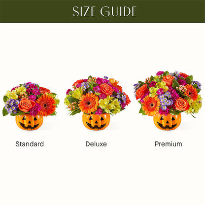 Tricks & Treats Pumpkin –  Flower Cafe, Hartford WI