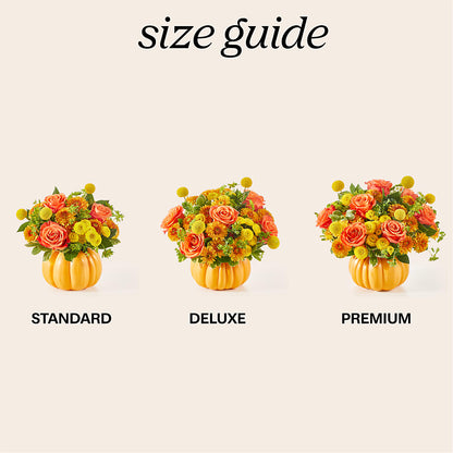 Gourdgeous Pumpkin –  Flower Cafe, Hartford WI