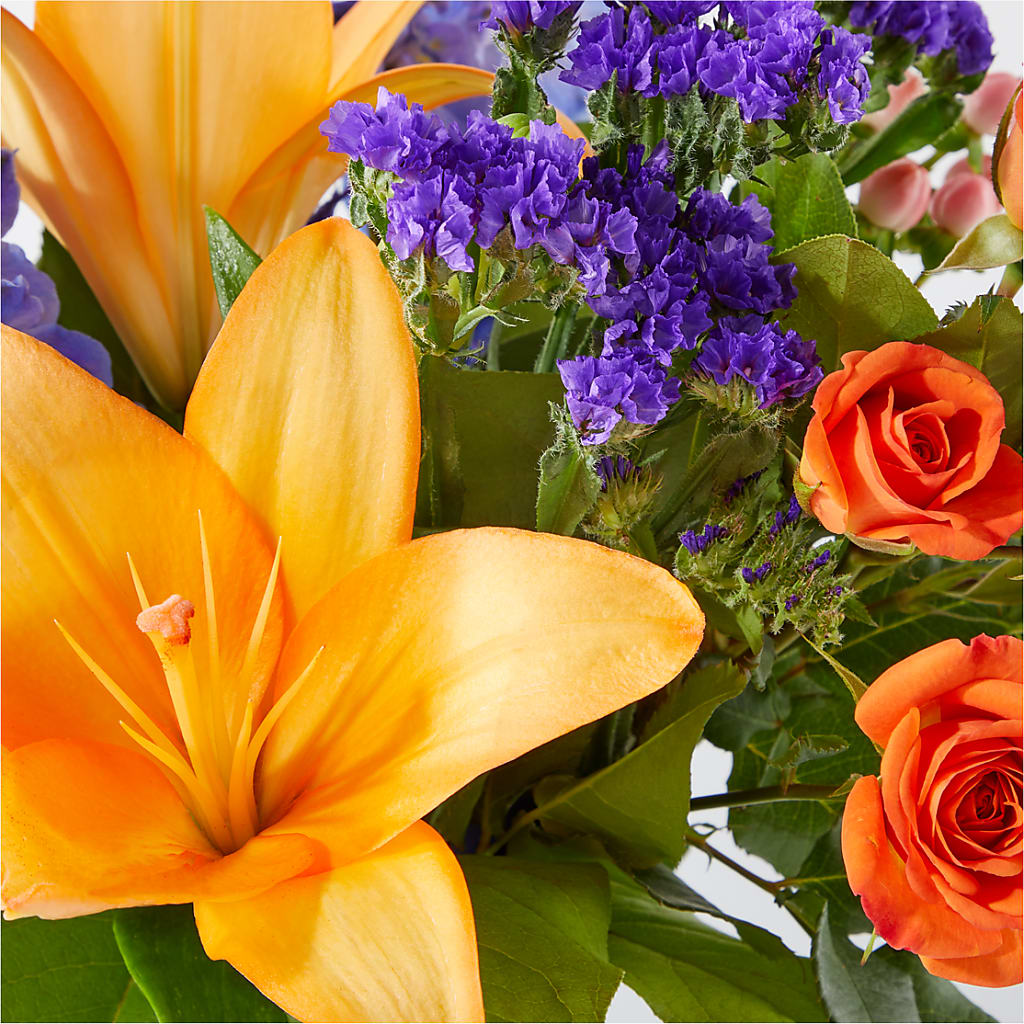 Radiant Citrus Bouquet –  Flower Cafe, Hartford WI
