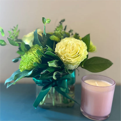 Emerald Forest Bouquet –  Flower Cafe, Hartford WI