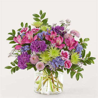 Glass Half Full Bouquet –  Flower Cafe, Hartford WI