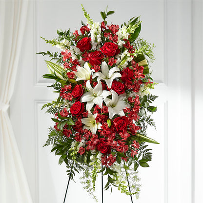 Everlasting Memory Standing Spray –  Flower Cafe, Hartford WI