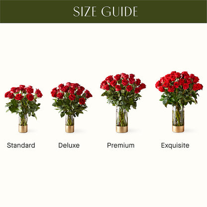 Classic Love Red Rose Bouquet –  Flower Cafe, Hartford WI