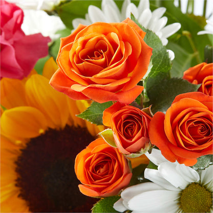 Sun-drenched Blooms Bouquet –  Flower Cafe, Hartford WI