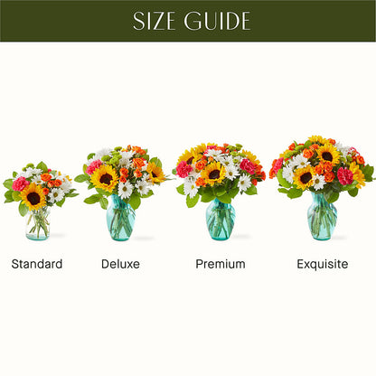 Sun-drenched Blooms Bouquet –  Flower Cafe, Hartford WI