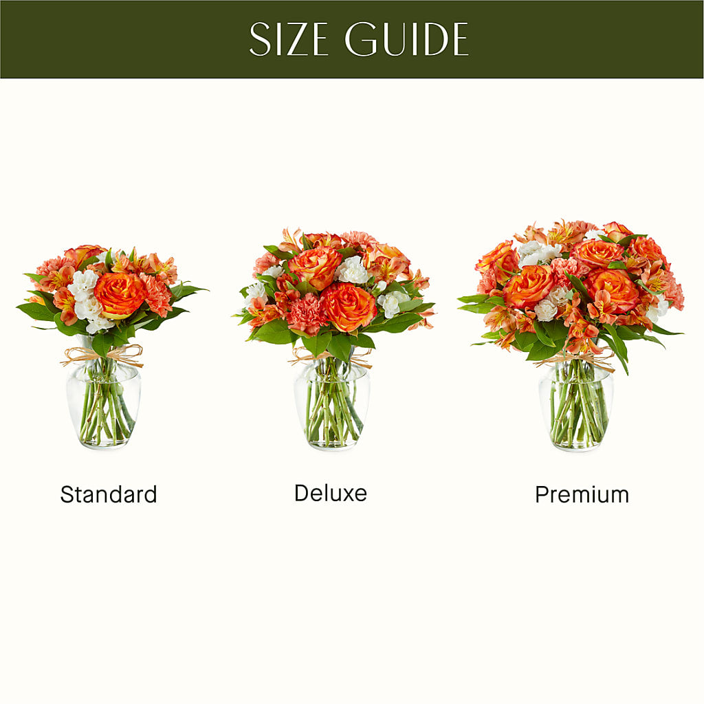 Apricot Glow Bouquet –  Flower Cafe, Hartford WI