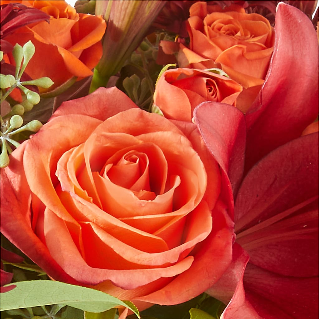 Crimson Leaves Bouquet –  Flower Cafe, Hartford WI