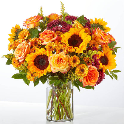 Flannel Scarf Bouquet –  Flower Cafe, Hartford WI