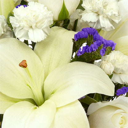 Sapphire Rush Bouquet –  Flower Cafe, Hartford WI