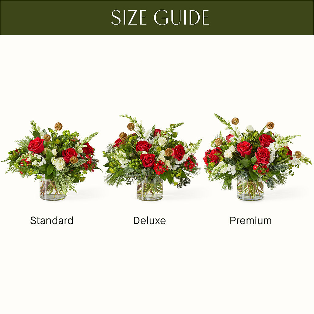 Deck the Halls Bouquet –  Flower Cafe, Hartford WI