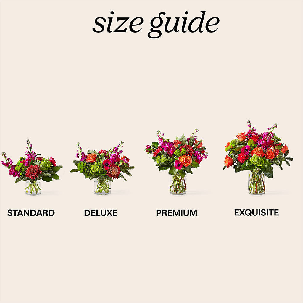 All the Tinsel Bouquet –  Flower Cafe, Hartford WI